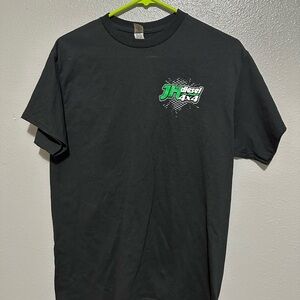 Diesel Black Graphic Short Sleeve Tee